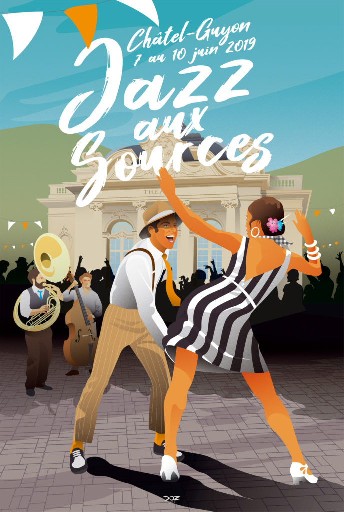 AFFICHE - JAZZ AUX SOURCES 2019