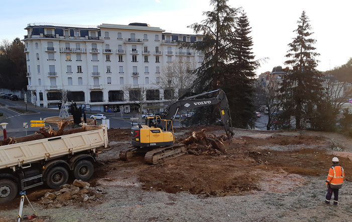 CP - Les travaux du futur parking Brosson ont démarré- janvier 2019 web