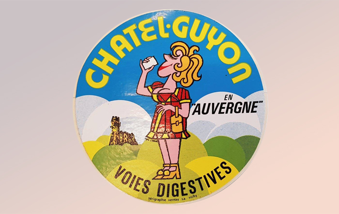 autocollant vintage