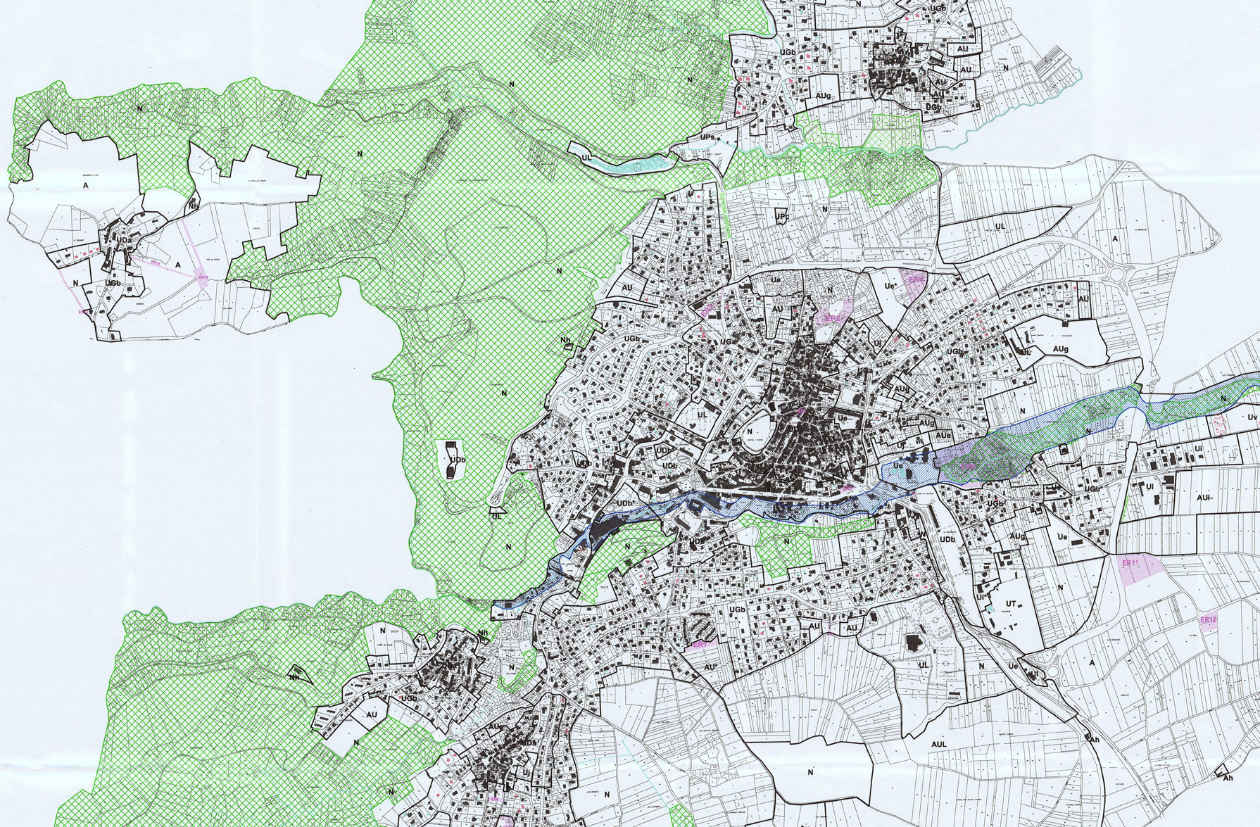 CARTE ZONAGE Ville De Ch tel Guyon