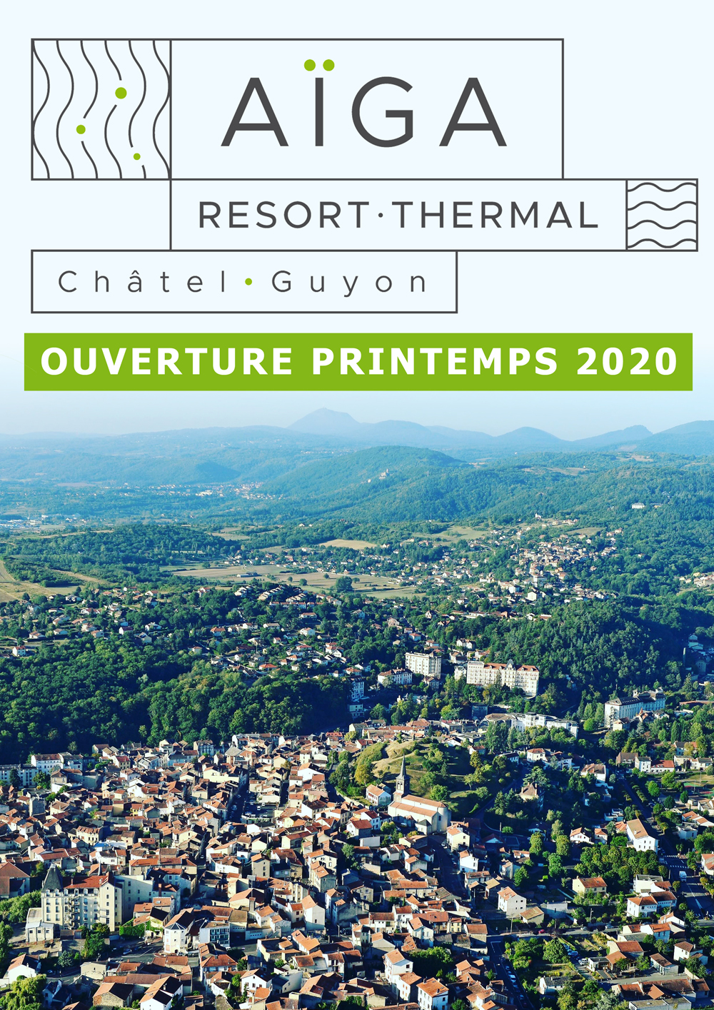 Le nom du futur établissement thermal dévoilé : "Aïga Resort-Thermal  Châtel-Guyon" - Ville de Châtel-Guyon