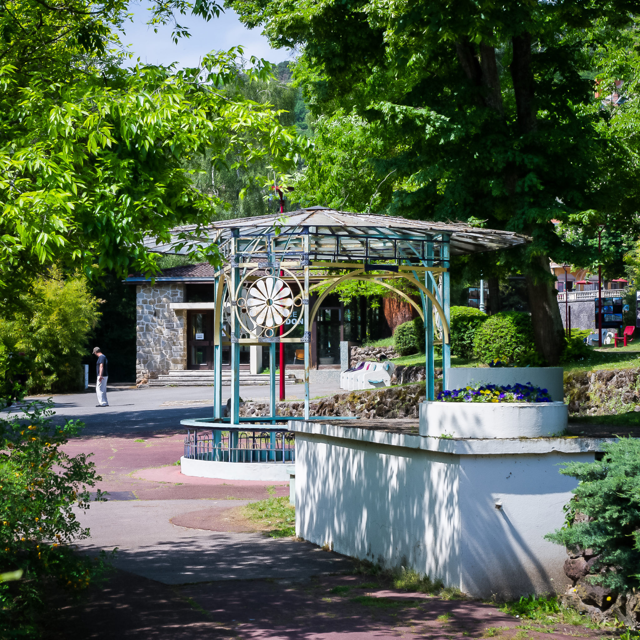 parc thermal kiosque