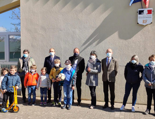 Le recteur d’académie en visite au centre d’accueil des enfants prioritaires