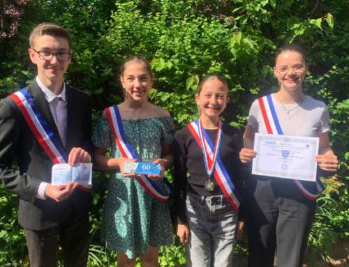 Le prix départemental du civisme remis au Conseil Municipal des Jeunes !