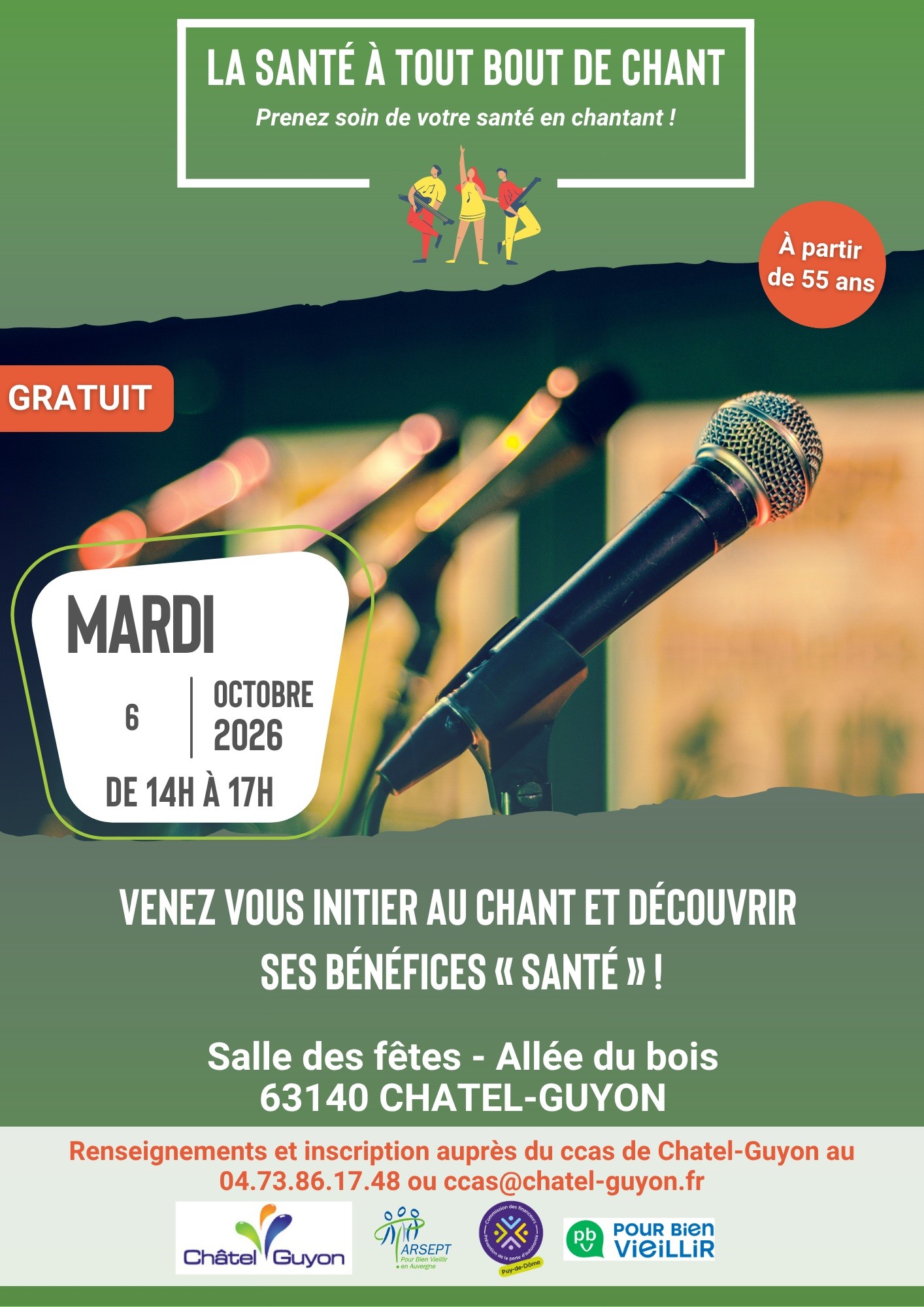 Semaine Bleue – « La santé à tout bout de chant »
