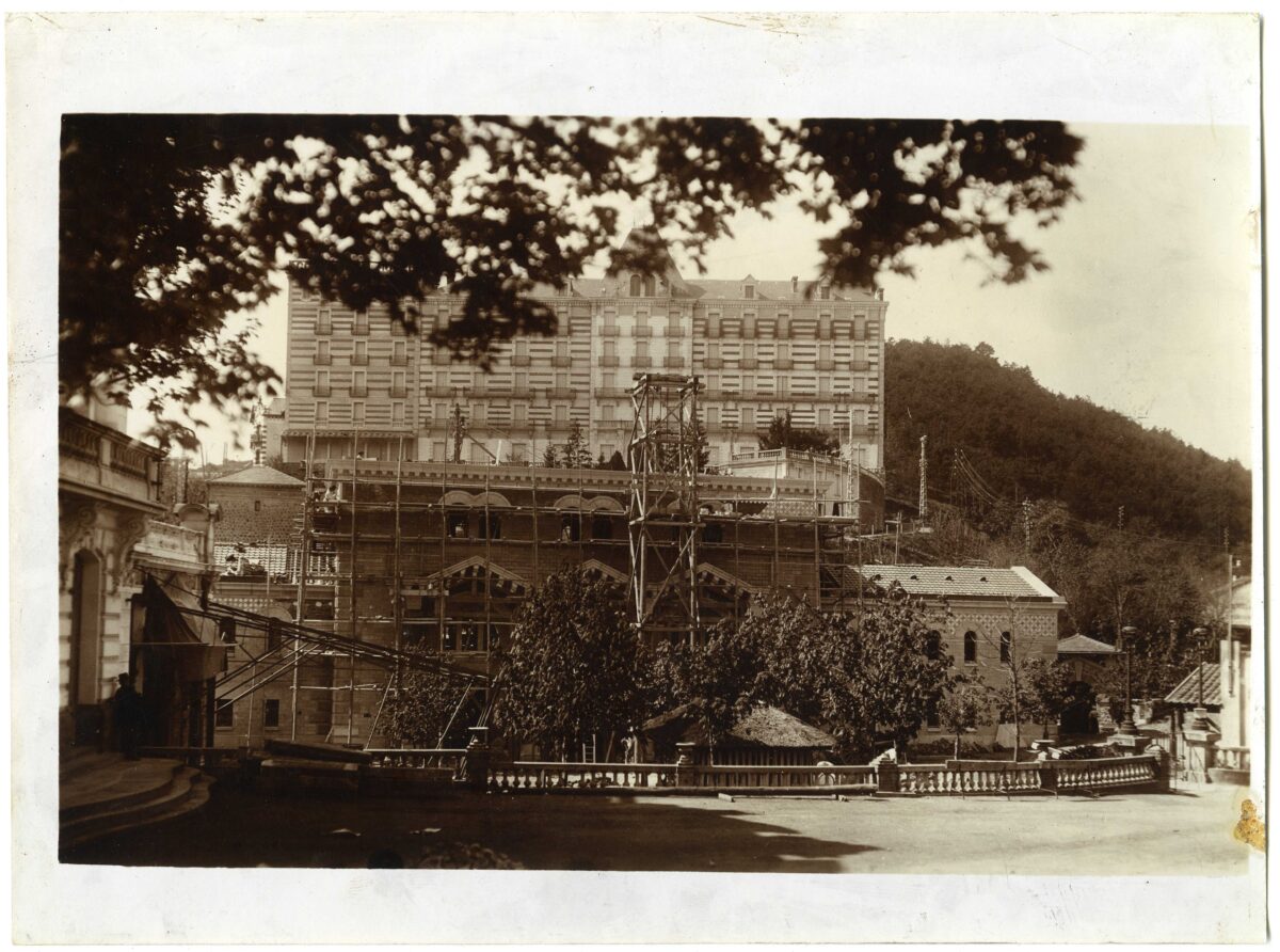 12 – Châtel-Guyon. Chantier des Grands Thermes. – 117J59 0847 – Lot 1 – Média 1 – Archives d’Indre-et-Loire